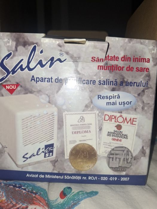 Aparat de purificare salina a aerului salin s2
