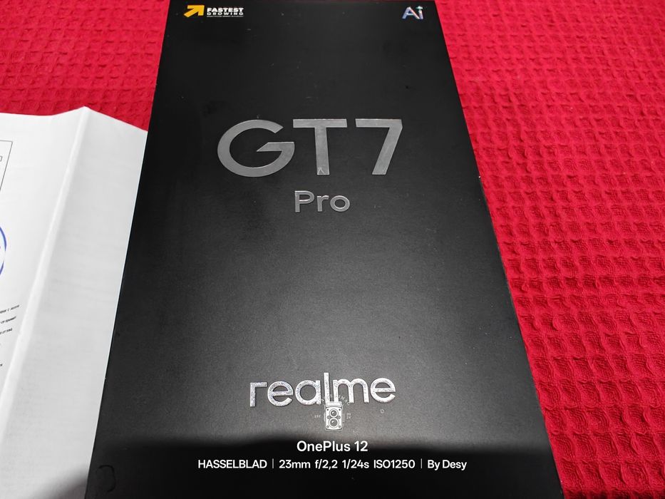 Realme GT 7 PRO 5G Mars Orange 512GB 24м.Гаранция от Технополис 6500mA