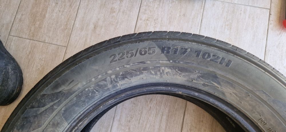 Продам бу летние шины 225х65хR17