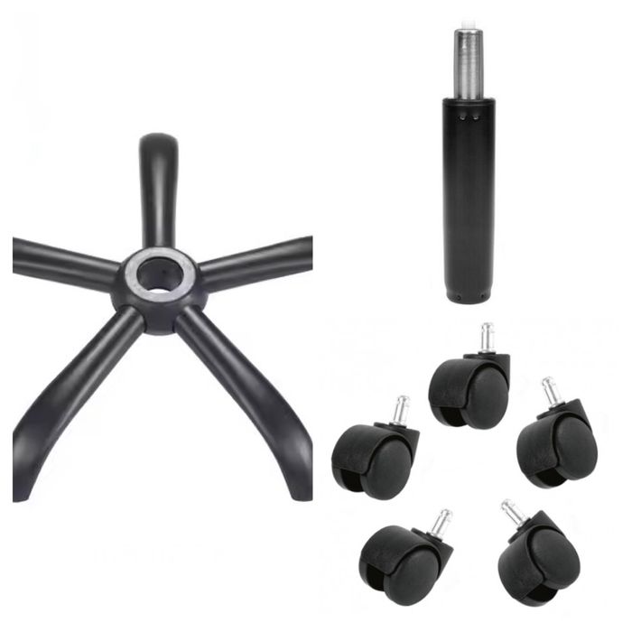 Черна основа за офис стол