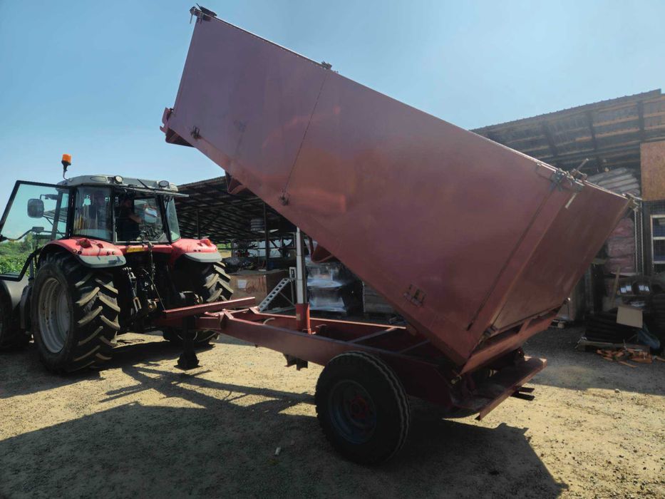 Remorca agricola cu basculare hidraulica SH Agramix