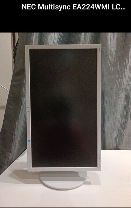 Monitor NEC MultiSync EA224WMi – 22”, IPS, Full HD – Culoare Alb