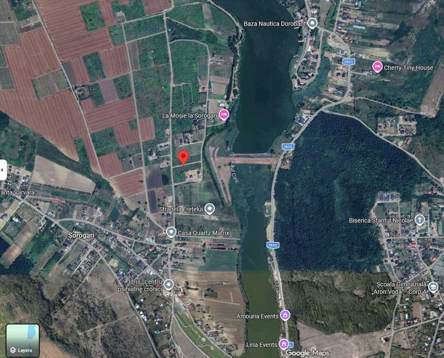 596 mp, teren intravilan Sorogari, Aroneanu