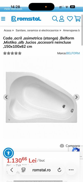 cada completa cu toate accesoriile in stare perfecta ca noua