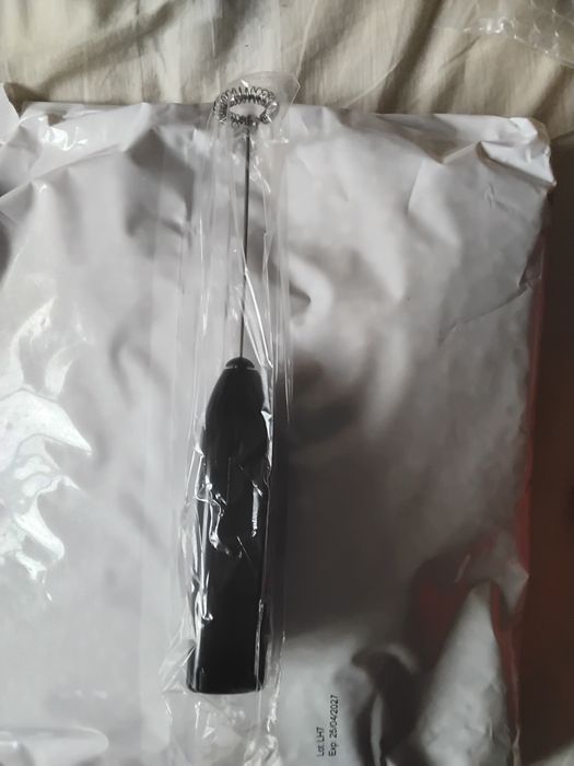 Mixer,spumant pentru lapte,cafea,ciocolata calda,otel inoxidabil,nou