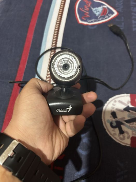 Cameră web Genius  USB  funcțională - ideală pentru PC sau Laptop