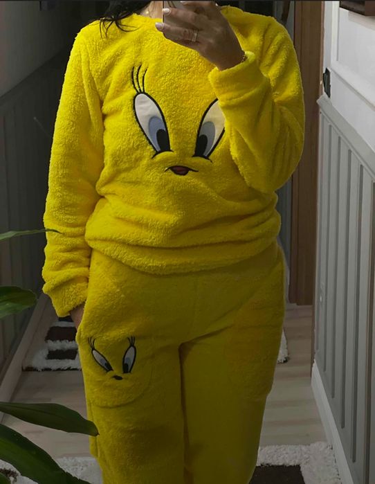 Pijamale fleece moi și călduroase