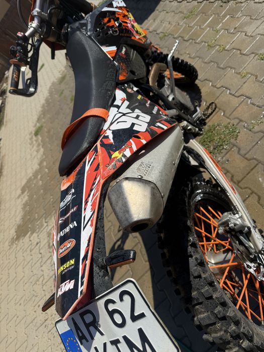 Ktm exc 450 an 2009 enduro  inmatriculat