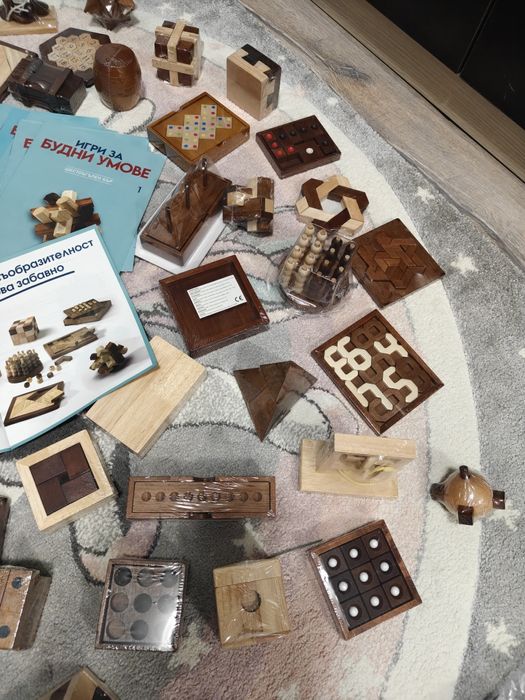 Лот 60бр пъзели Игри за будни умове