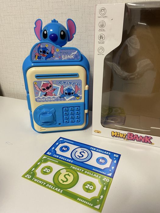 Детска касичка сейф Стич, Stitch