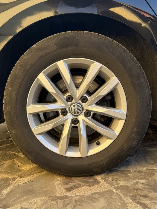 Schimb Jante OEM vw r 16  + anvelope nexen cu jante pe 19 cu tot cu anvelope