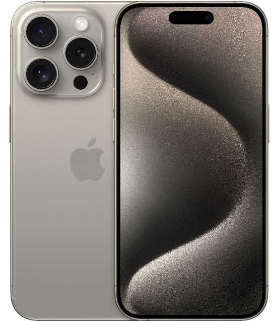 iPhone 15 Pro Max 256GB Natural Titanium, baterie 87%, garanție 1 an