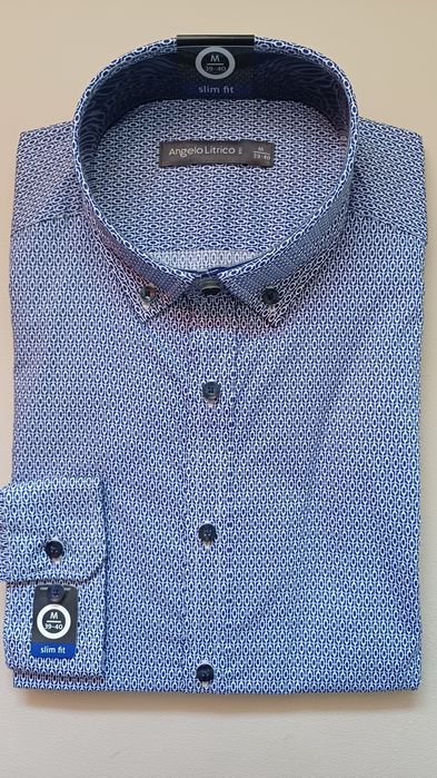 Cămăși slim mânecă lungă noi, cu etichetă