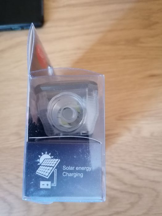 Far bicicletă cu led, cu încărcare USB și solară, sonerie, produs nou.