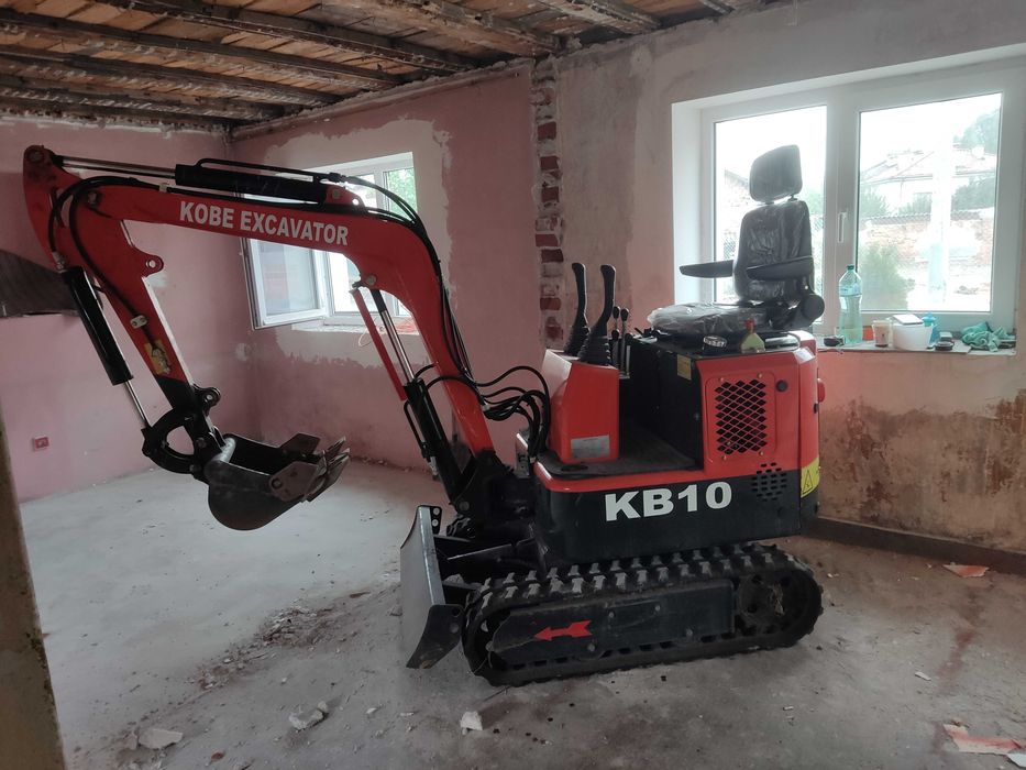 Услуги с мини багер и самосвал