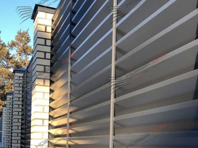 Забор жалюзи от производителя