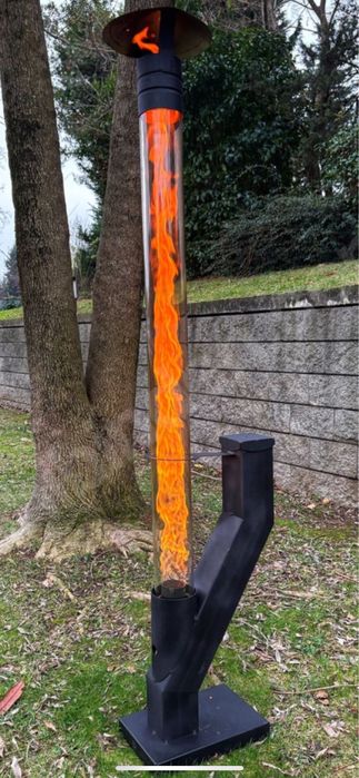 Дубайска камина  на пелети