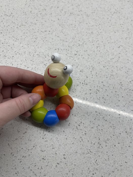 Развивашка для детей | пазл-мозайка + червечок