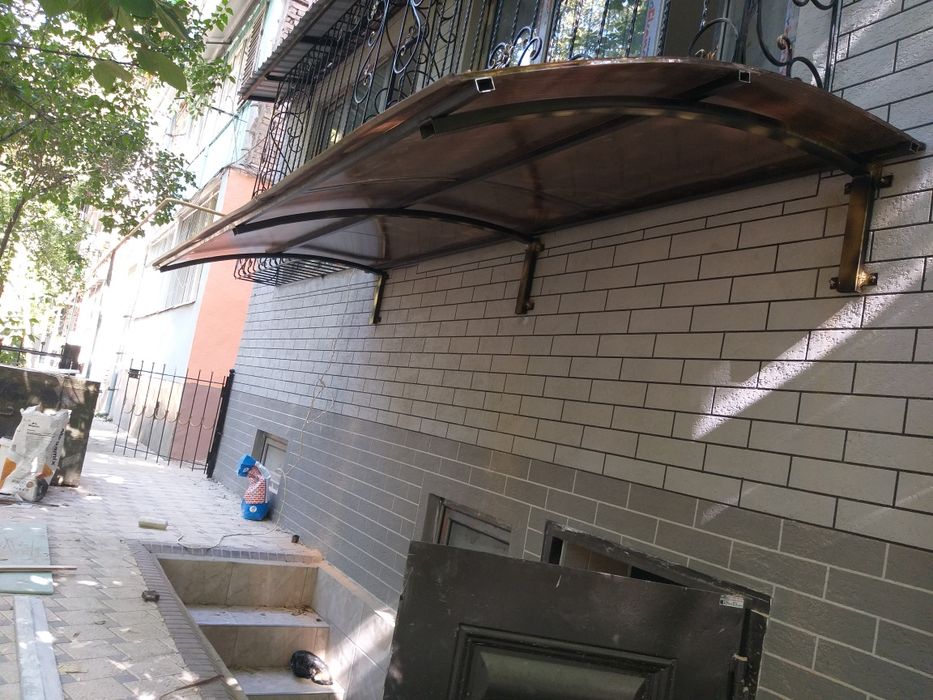 Изготовление НАВЕСов из лексана, козырьков.Оперативно и Качественно.