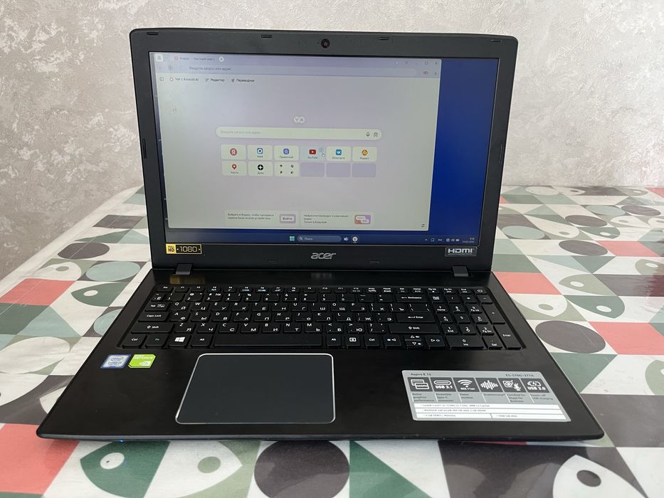 Продам ноутбук acer