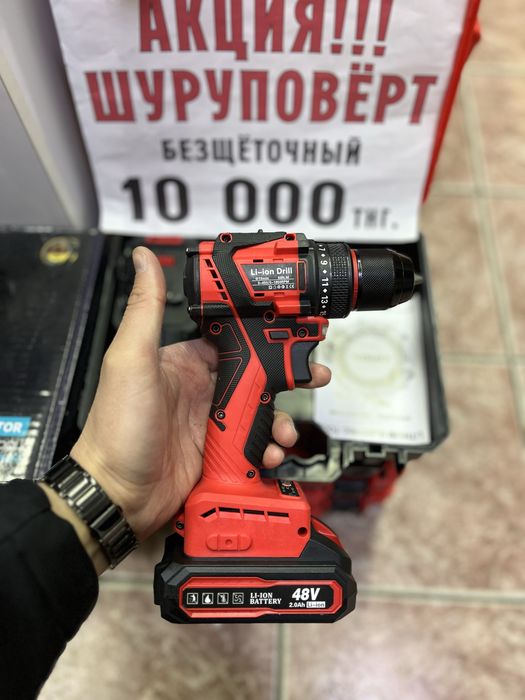 Шуруповерт с бесщеточным двигателем, шуруповерта