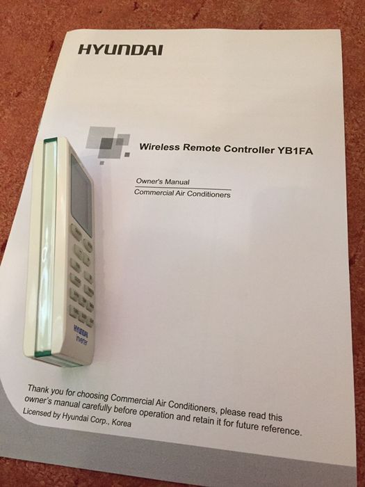 Telecomanda aer conditionat HYUNDAI
