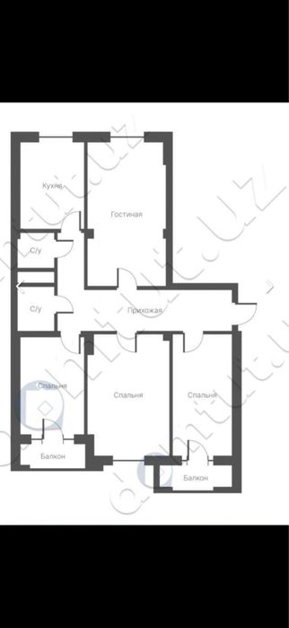 Квартира ЖК Dream House Bodomzor 4/13/16 104 м2