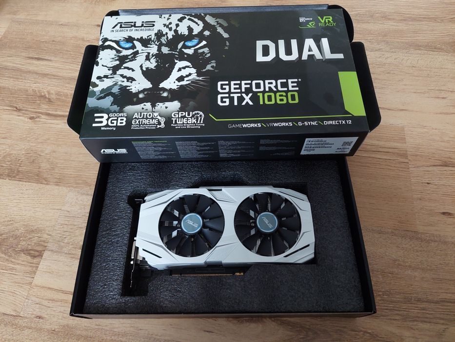 Asus GTX 1060 3gb видео карта