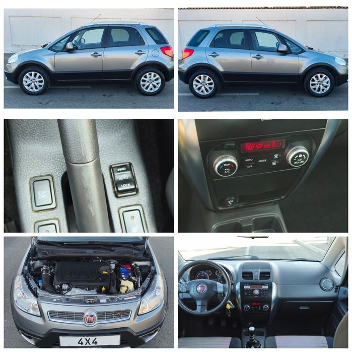 FIAT SEDICI 4x4**2.0 Diesel Euro 5... Recent Adusă