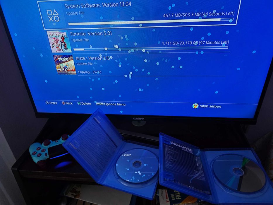 Playstation 4 1Terra, revizia cu procesor de PS4slim