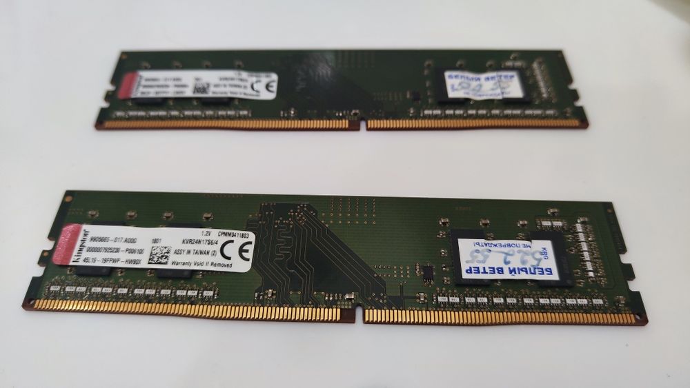 ОЗУ ddr4 2400 mhz , 8 gb ( 4x2 )