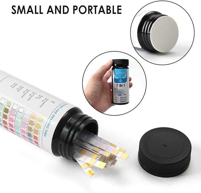 Тест-полоски для бассейна 7 в 1