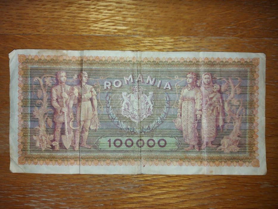 Bancnotă 100.000 lei 1947 – România
