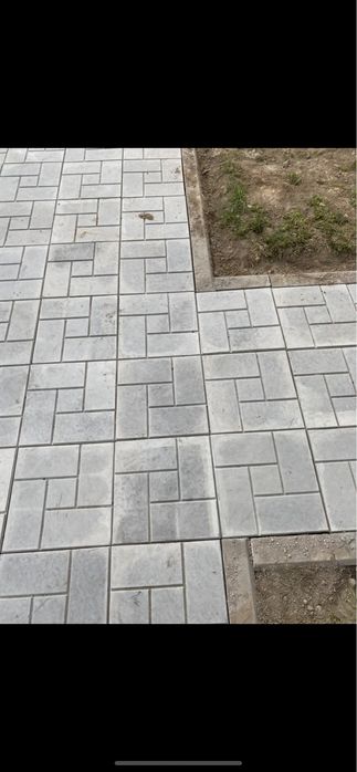 Укладка брусчатки