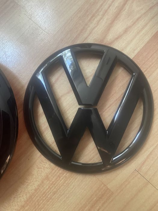 Set embleme negre Volkswagen Passat B7,Golf 6,Caddy,Jetta,Golf Plus