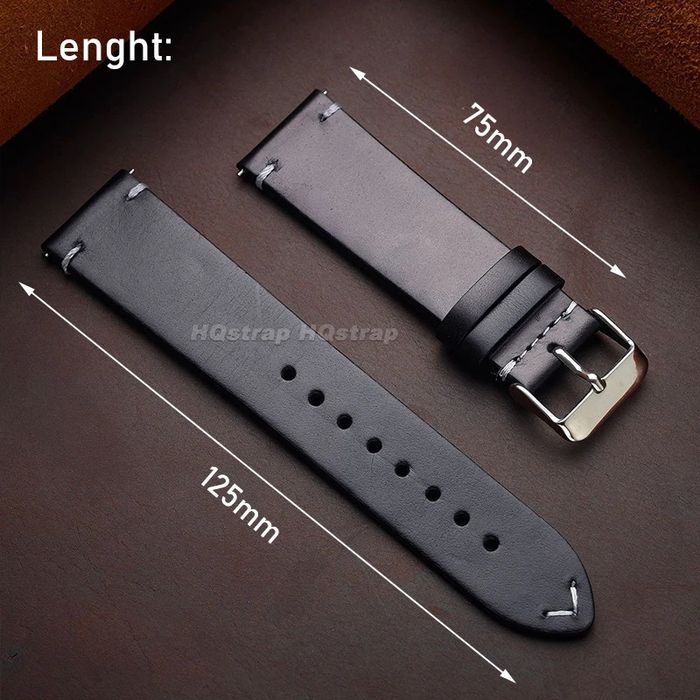 WAX Кожена каишка за Huawei Watch/Samsung/Xiaomi/Garmin/Apple/Amazfit