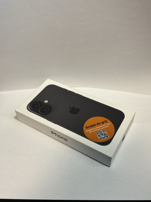 MDM vinde: Iphone 16, 128GB, Black.