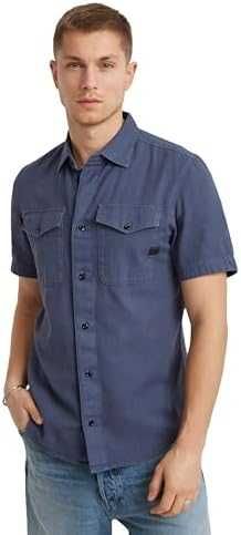Мъжка риза G-Star Marine Slim – Vintage Indigo размер S
