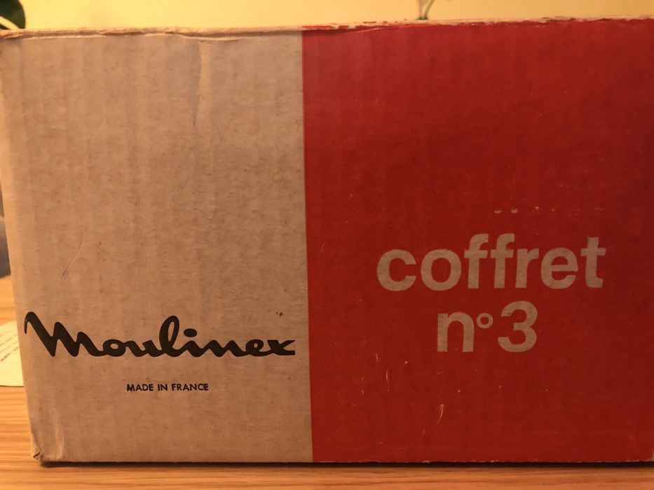 Moulinex coffret no.3 vintage retro