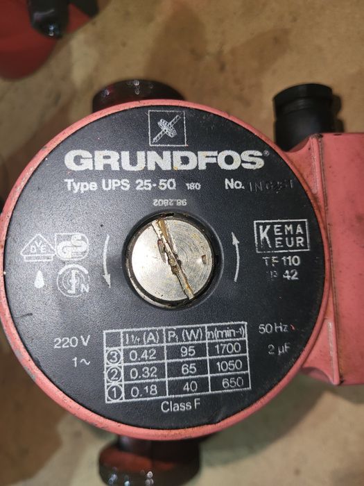 Pompa de recirculare