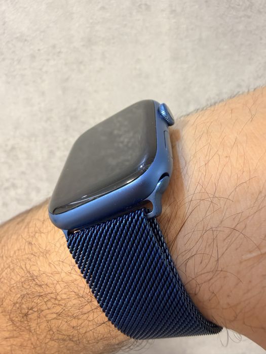 Apple watch 7/45 blue  88% bez karobka holati yaxshi