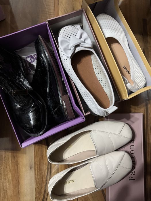 Весеняя обувь 4 пары