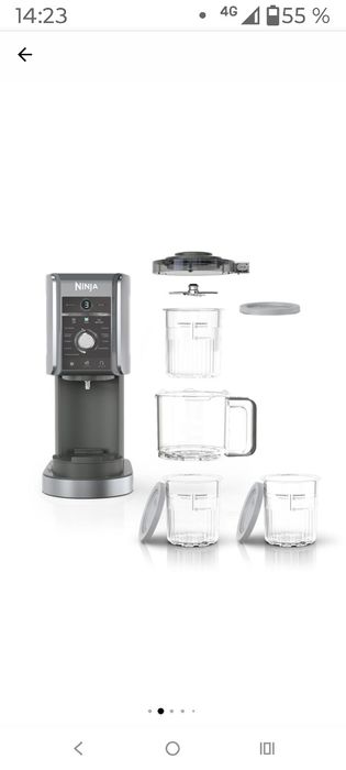 Aparat de inghetata Ninja CREAMi Deluxe NC501, 800W