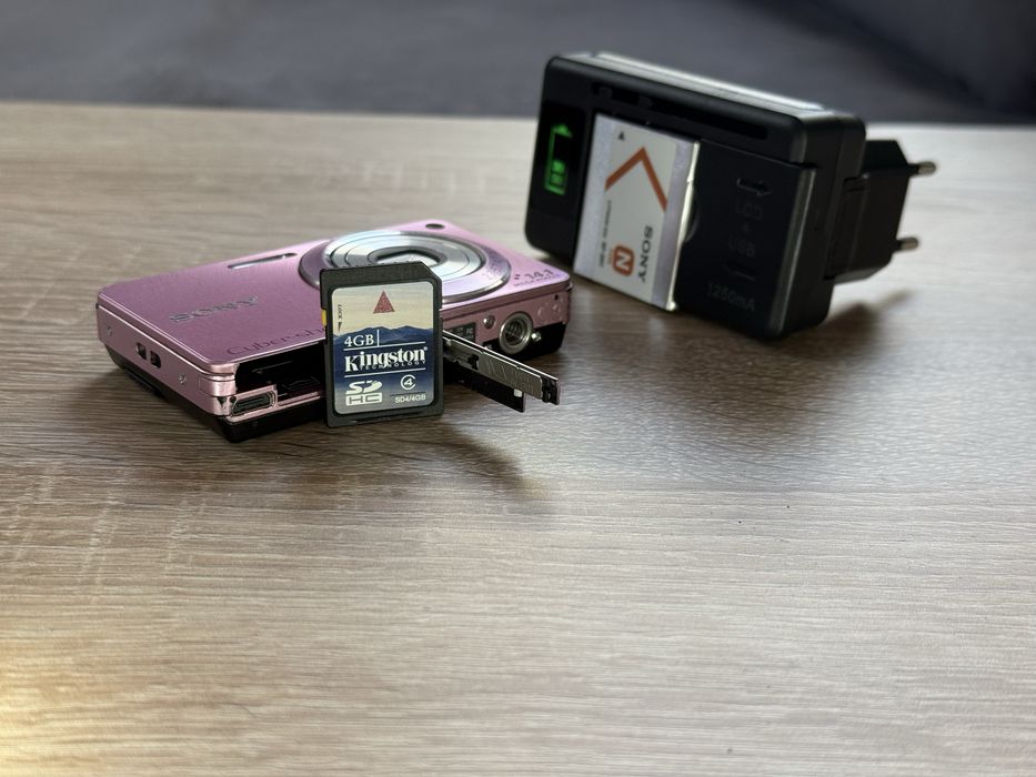 Sony Cyber-shot DSC-W350 – Pink
