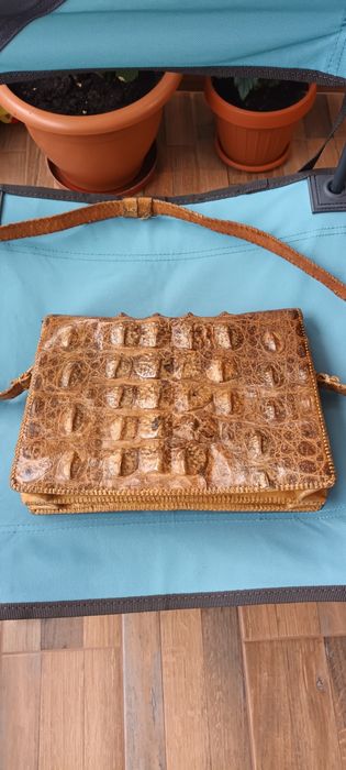 Geanta piele crocodil serie limitata