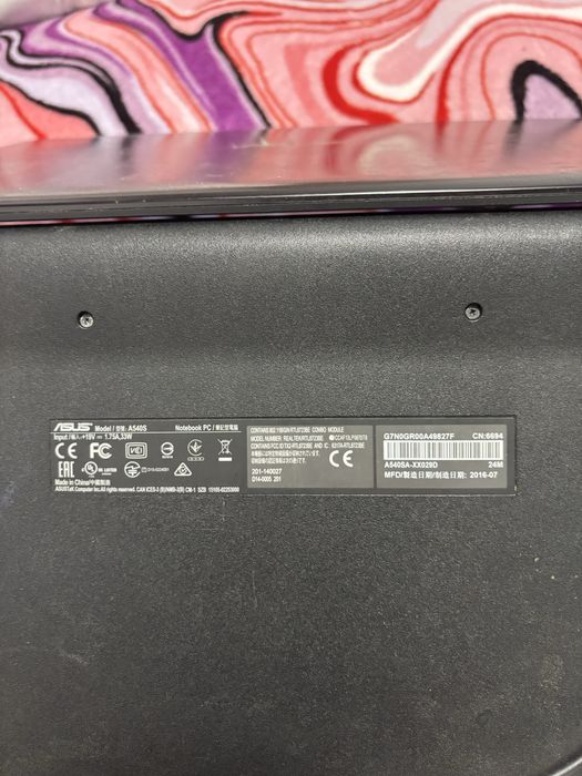 Laptop ASUS 2016
