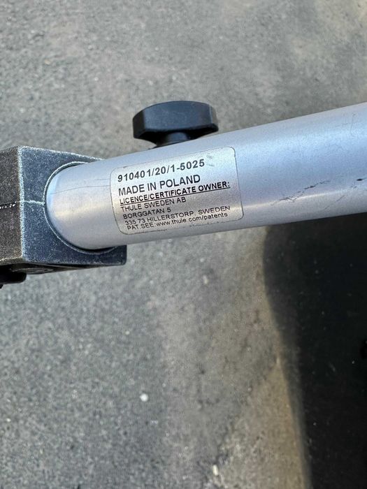 Suport auto 3 biciclete Thule ClipOn 9104 / 01 (pentru hayon)