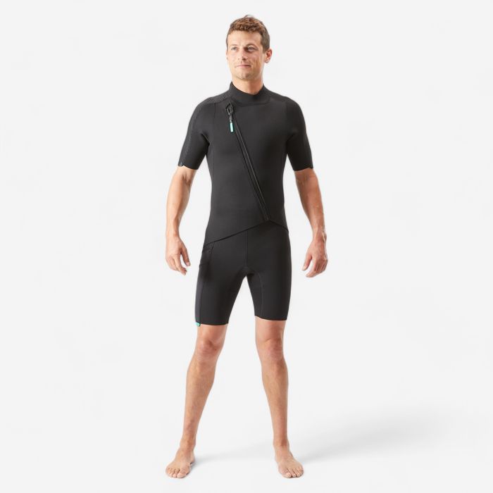 Combinezon neopren shorty Easy 2mm cu - produs resigilat Decathlon