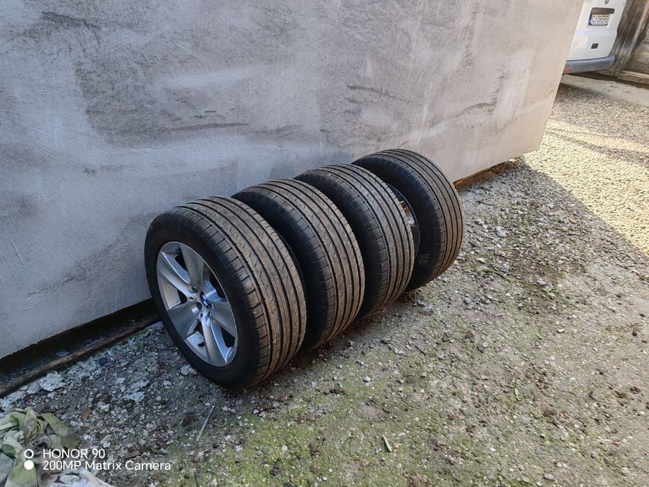 Jante de  17 inch cu anvelope de vara