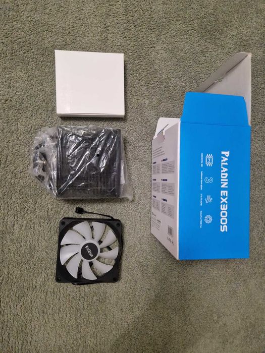 Air cooler Paladin EX300s cu ventilator RGB pentru processor
